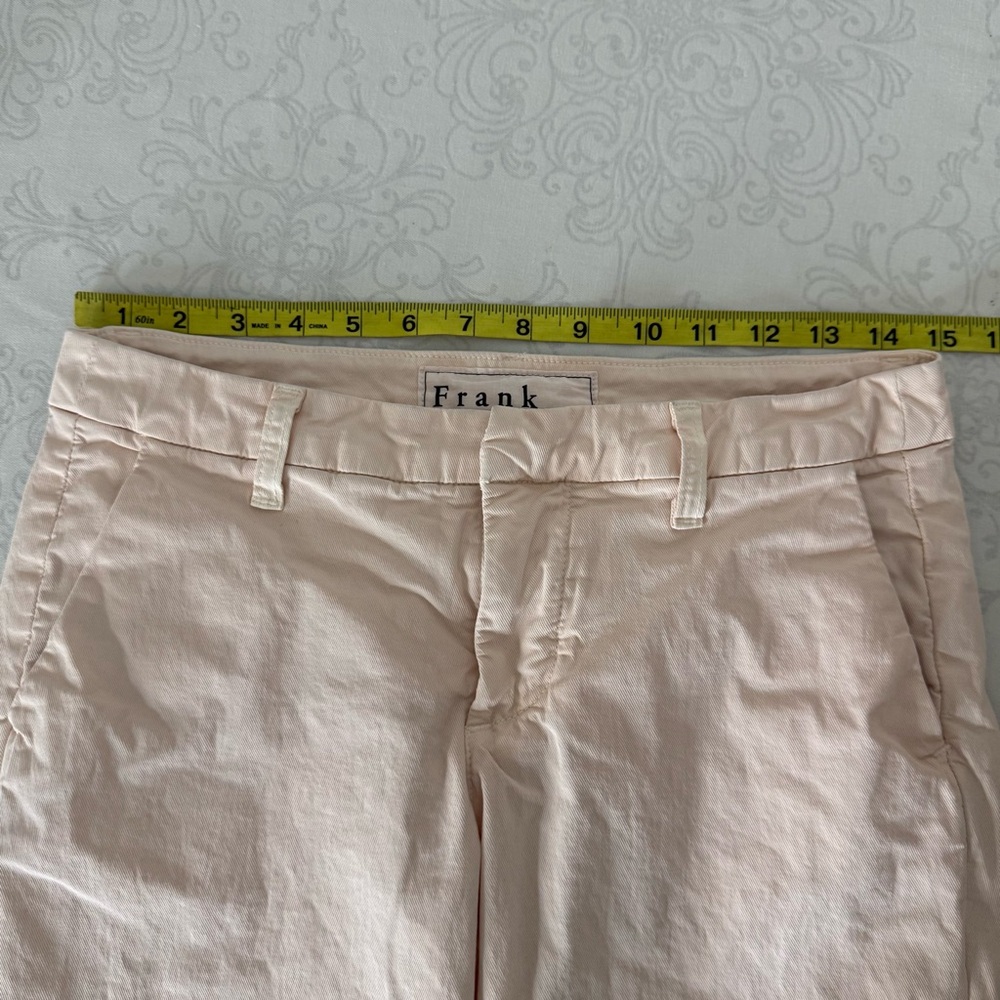 Frank & Eileen Wicklow the Italian Chino Crop Pants Size 4 - Picture 13 of 16